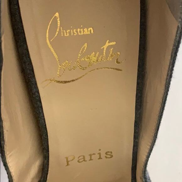 CHRISTIAN LOUBOUTIN TWISTS KNOT PUMPS SIZE 37 1/2 - Picture 6 of 8